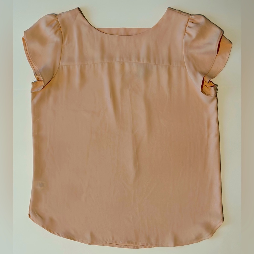 LOFT Cream Blouse Size Medium
